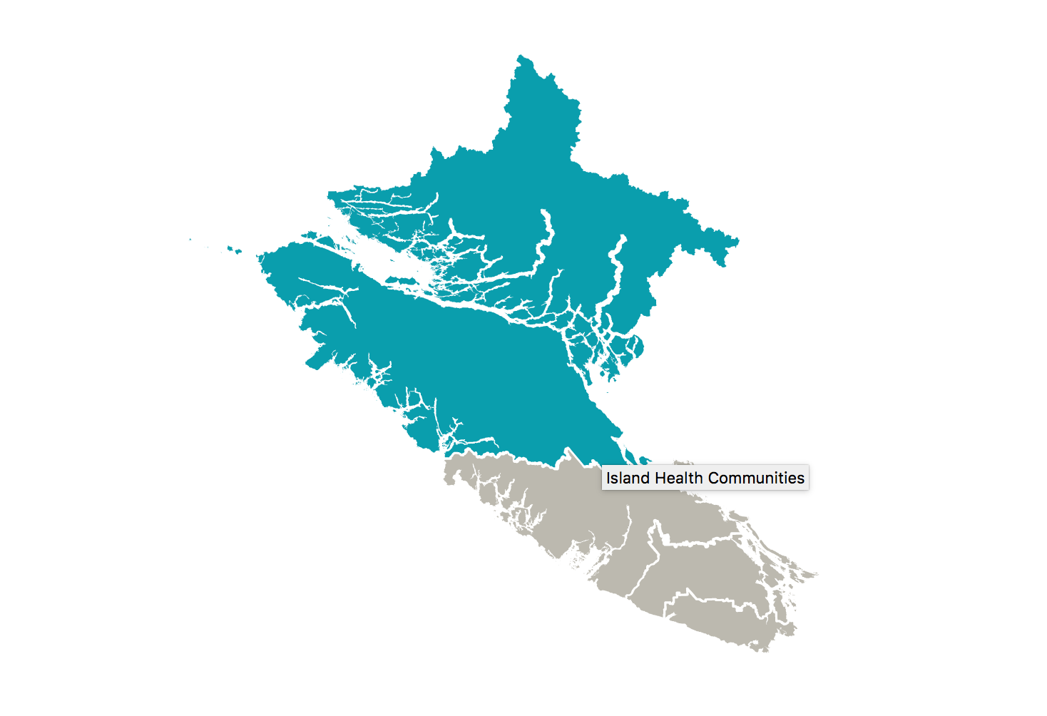 Island Health Regions