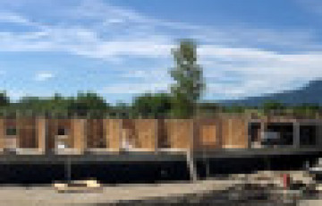 The Hamlets at Duncan construction site