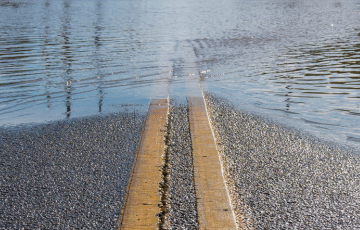 road flooded