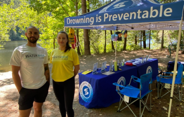 waterwise team at Matheson Lake