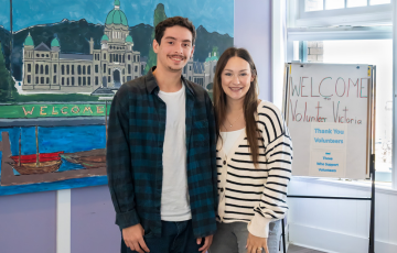 Ricardo Caetano and Julia Harrison